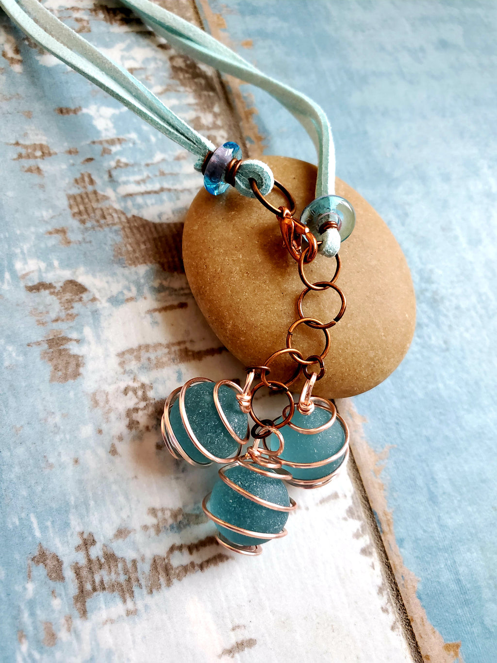 Sea Glass Beach Necklace