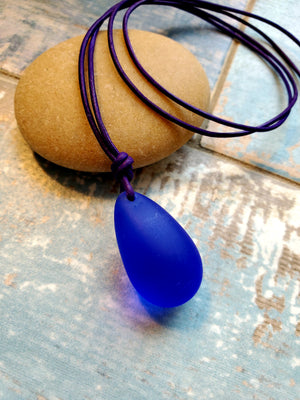 Glass Drop Necklace