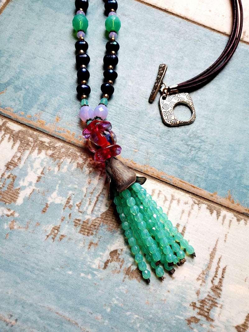 Bohemian Tassel Necklace