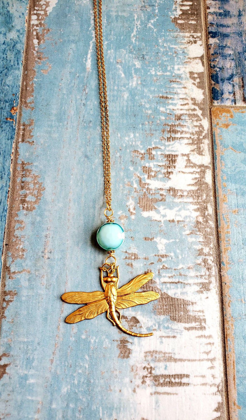 Dragonfly Charm Necklace