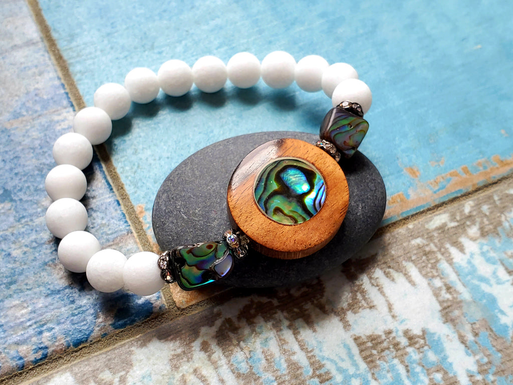 Abalone Stretch Bracelet