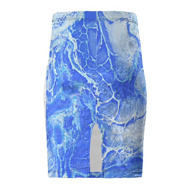 Underwater Dreams Velvet Skirt