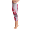 Peaceful Yoga, Abstract Yoga, DhyanaYoga Capri Leggings, Yoga Pants, Designer Yoga