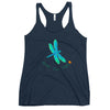 Shine Your Light Dragonfly Women's Racerback Tank Top