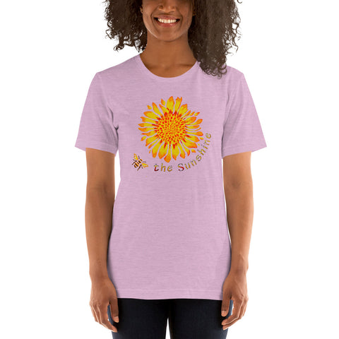 Shine Your Light Dragonfly Short-Sleeve Unisex T-Shirt