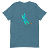 Shine Your Light Dragonfly Short-Sleeve Unisex T-Shirt