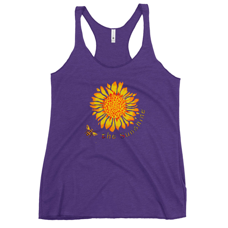Be the Sunshine Women's Racerback Tank