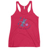 Peace is Abundant Dragonfly Women's Racerback Tank