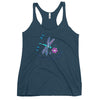 Peace is Abundant Dragonfly Women's Racerback Tank