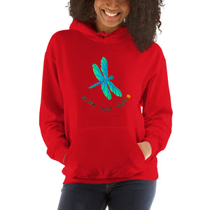 Shine Your Light Dragonfly Unisex Hoodie